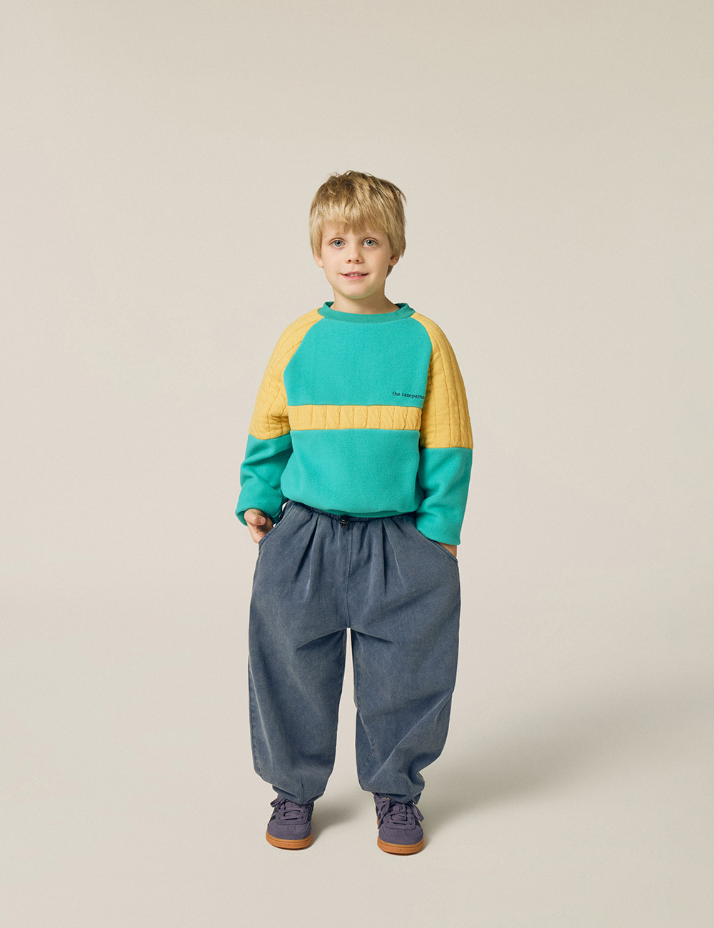 Blue Washed Trousers