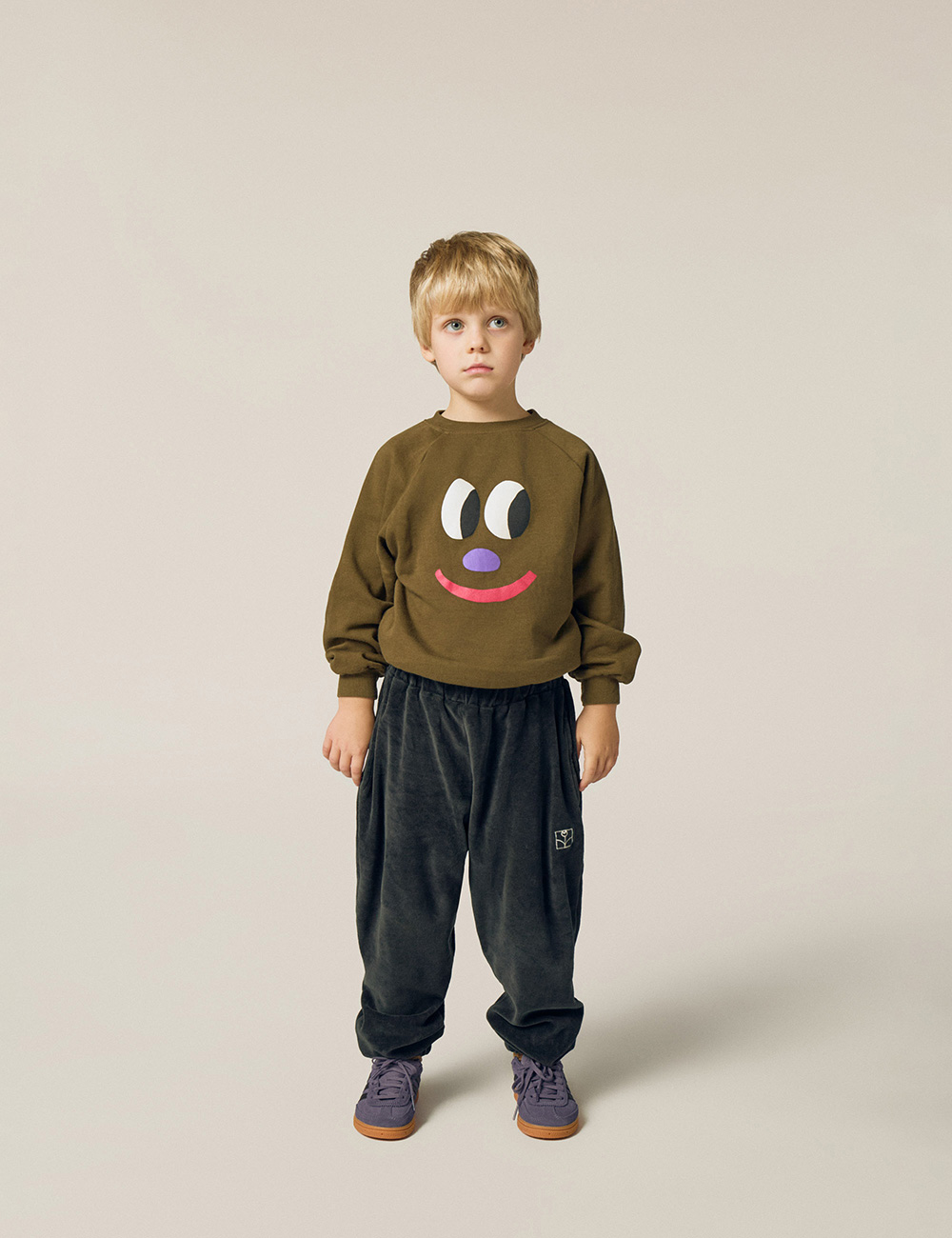 Grey Corduroy Trousers