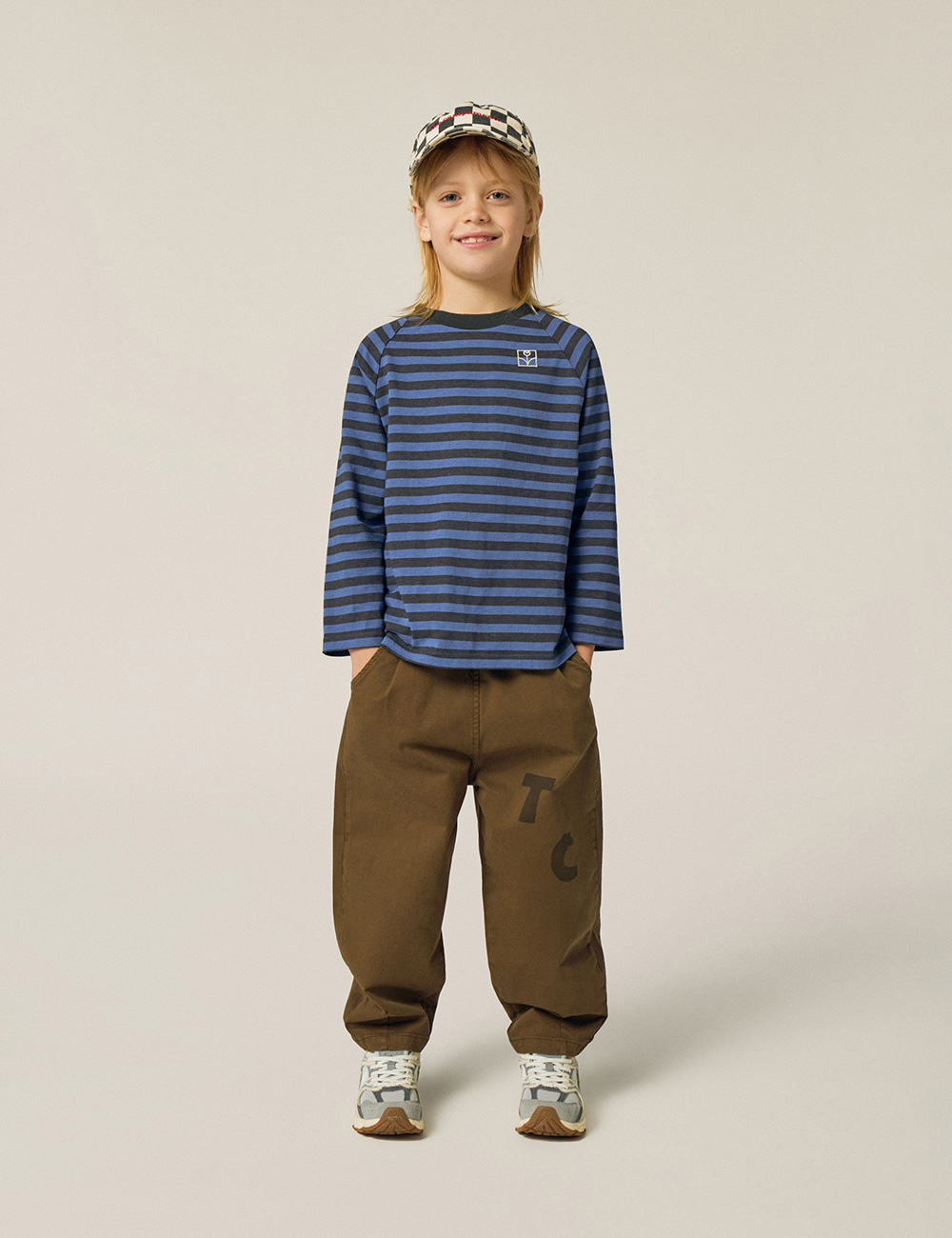 Blue and Grey Stripes Tshirt