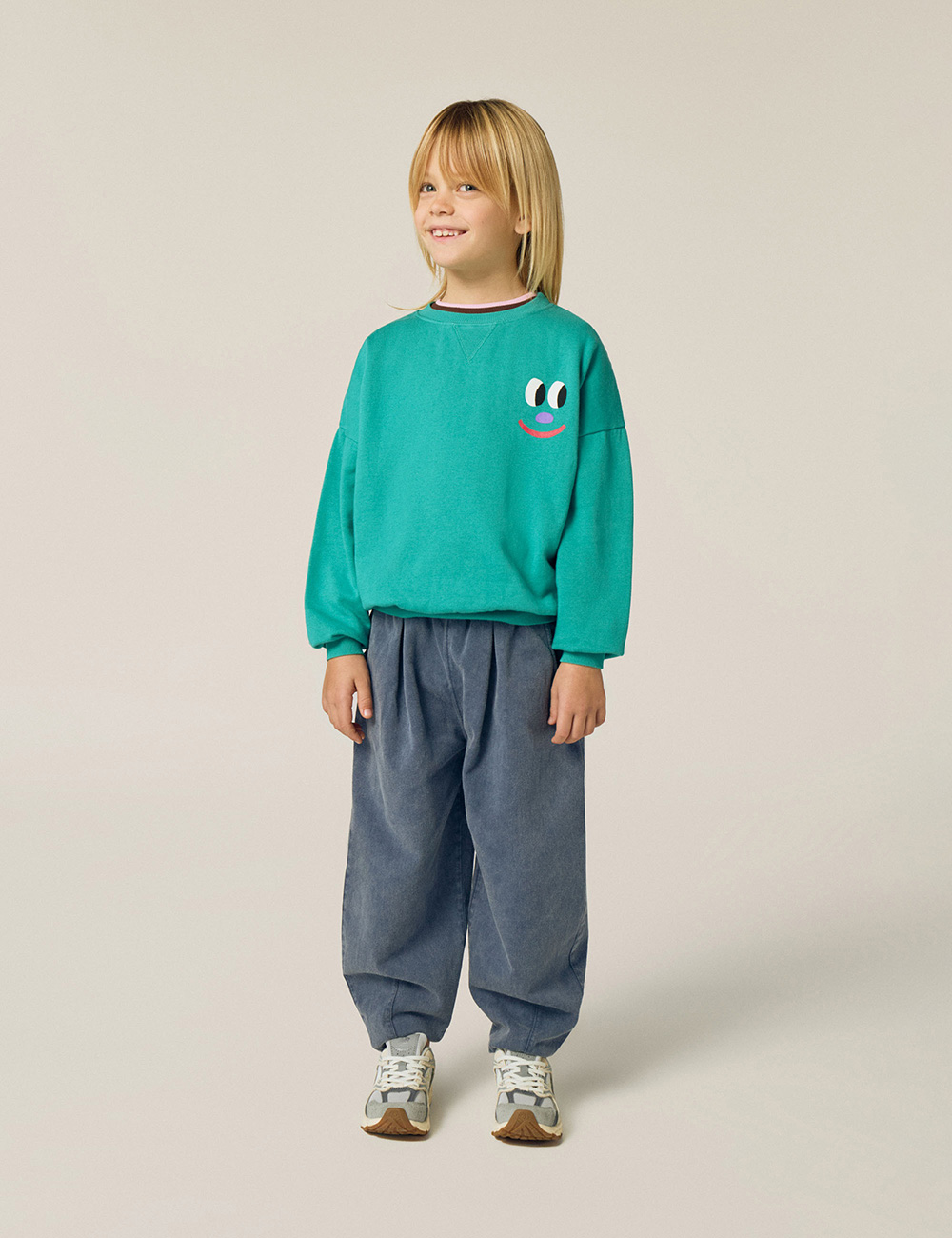 Blue Washed Trousers