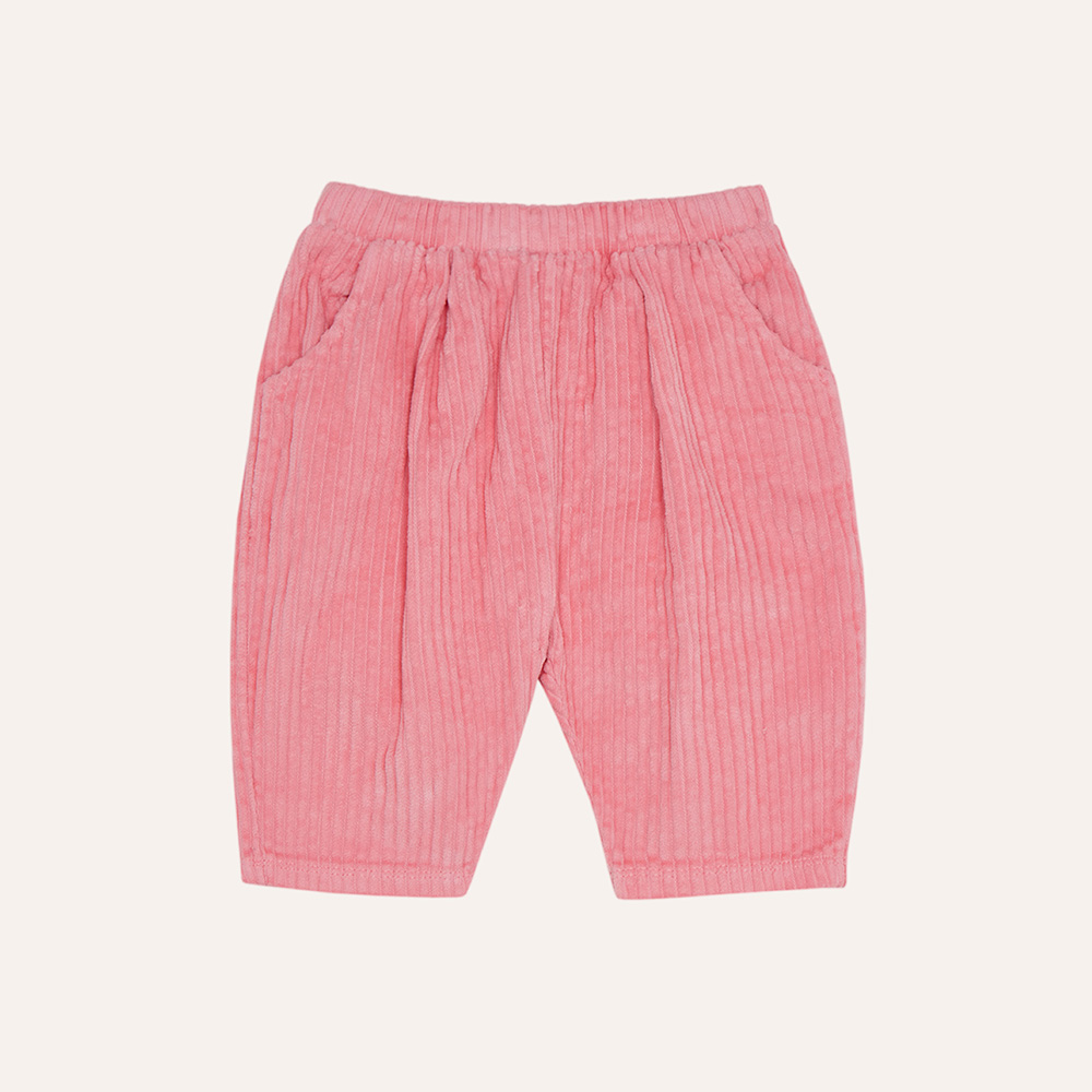 Pink Corduroy Baby Trousers