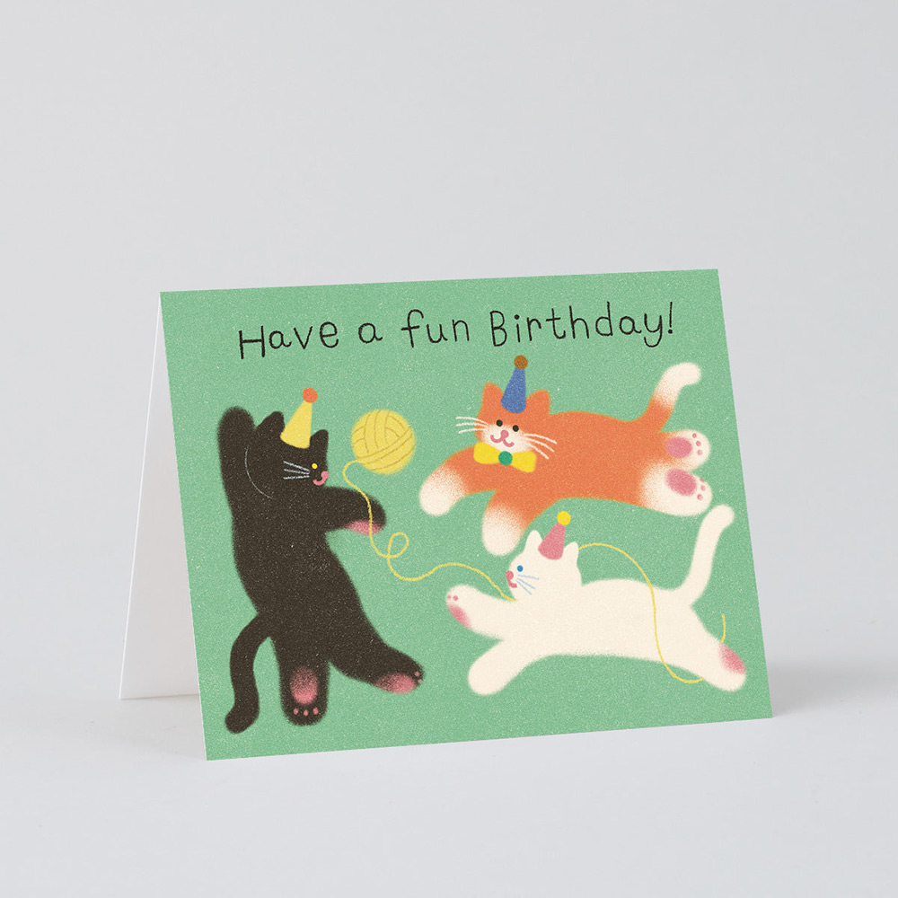 Have a Fun Birthday Cats