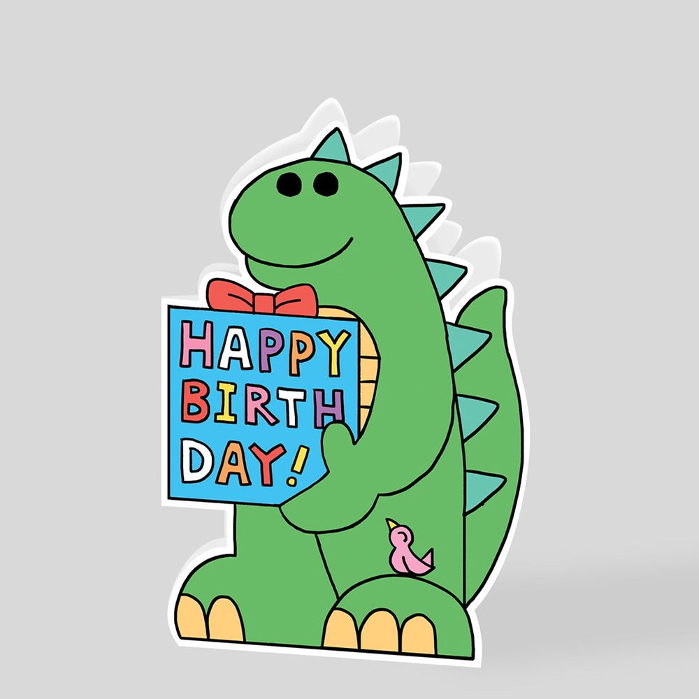 Happy Birthday Monster Kids Card