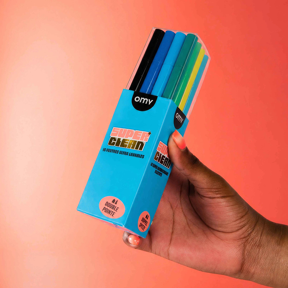 16 Ultrawashable Felt Pens