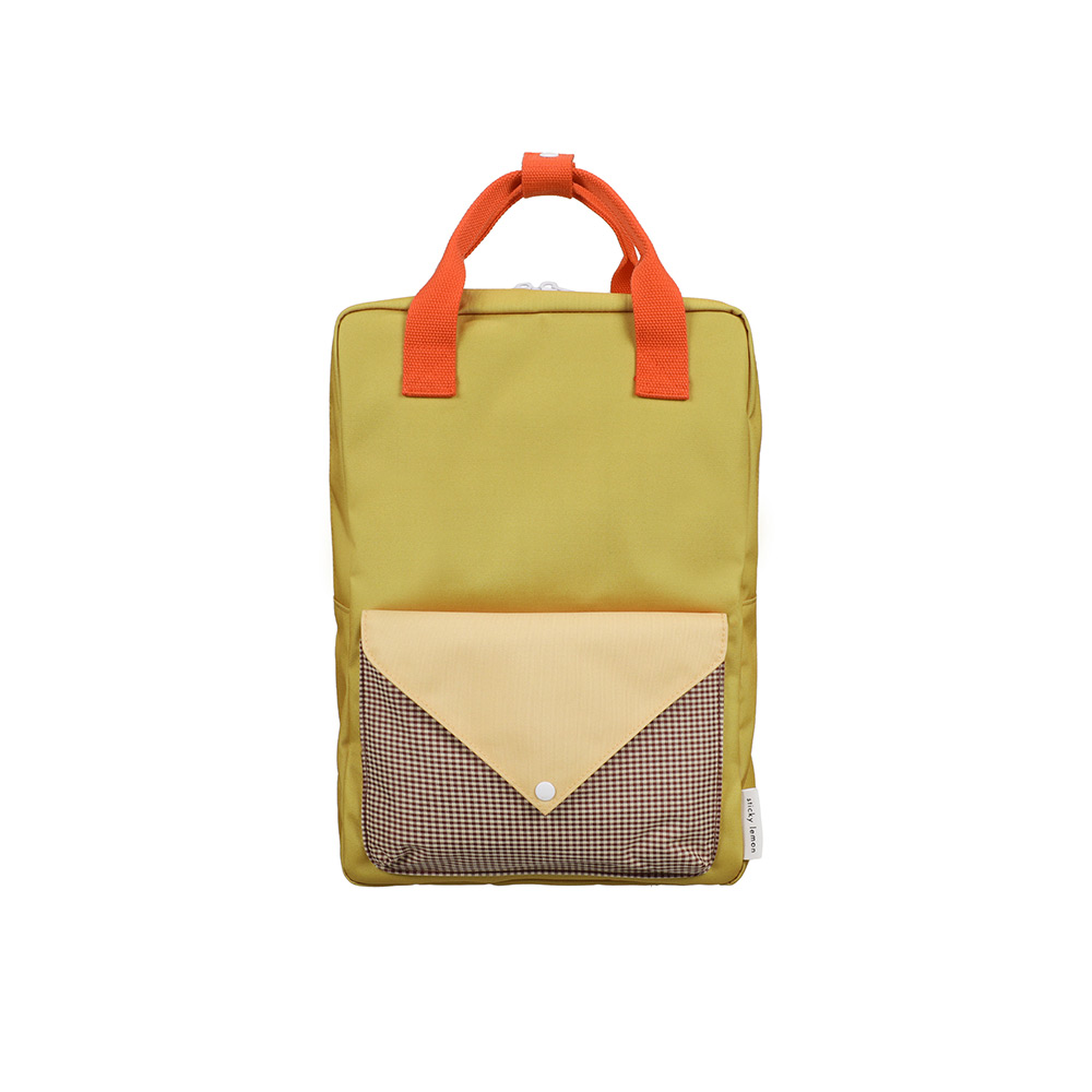 Sticky Lemon Envelope Backpack Large - Bookworm Green