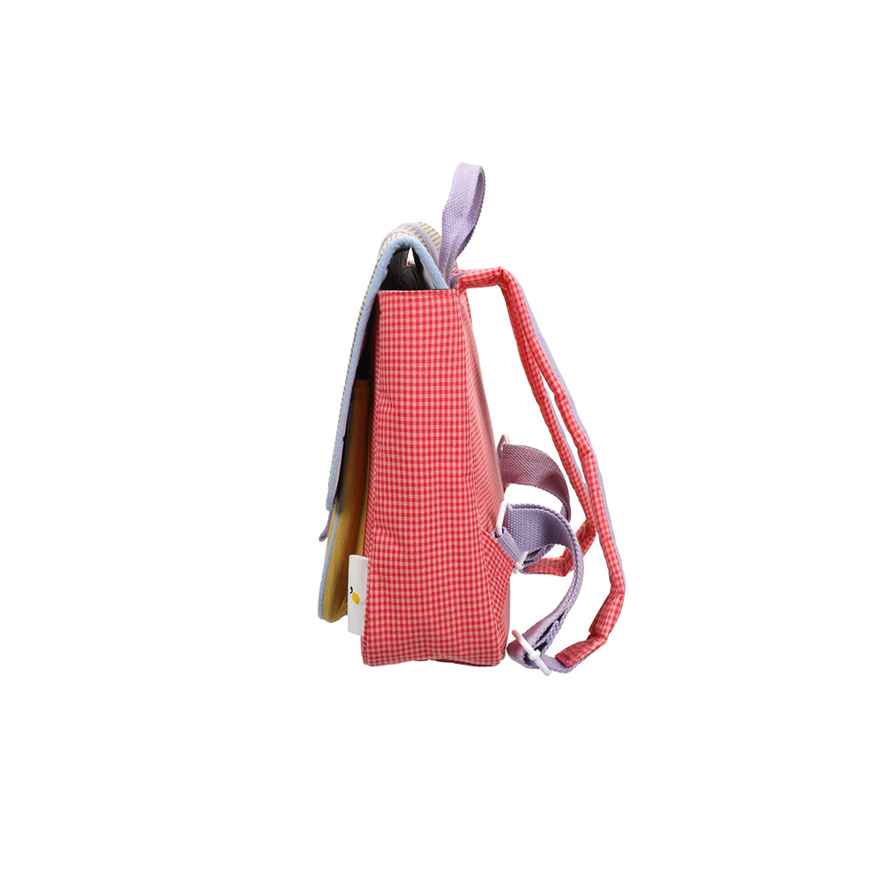 Schoolbag- Lemon Tree/ Gingham