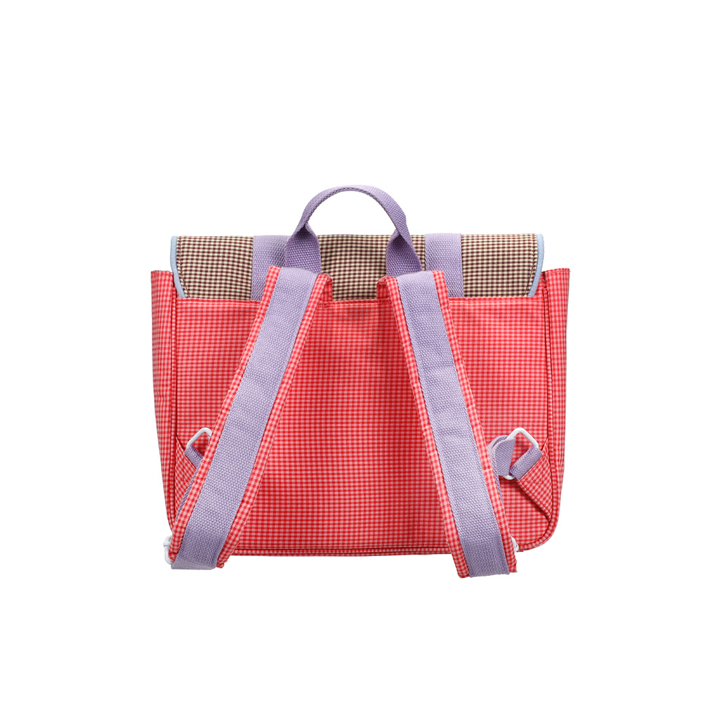 Schoolbag- Lemon Tree/ Gingham