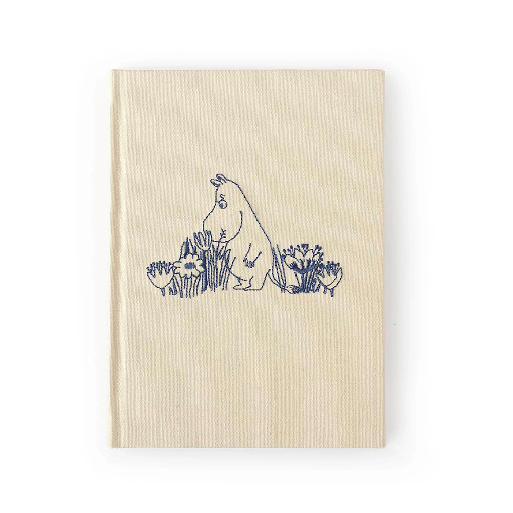 Moomin® Moomintroll Garden Embroidered Journal