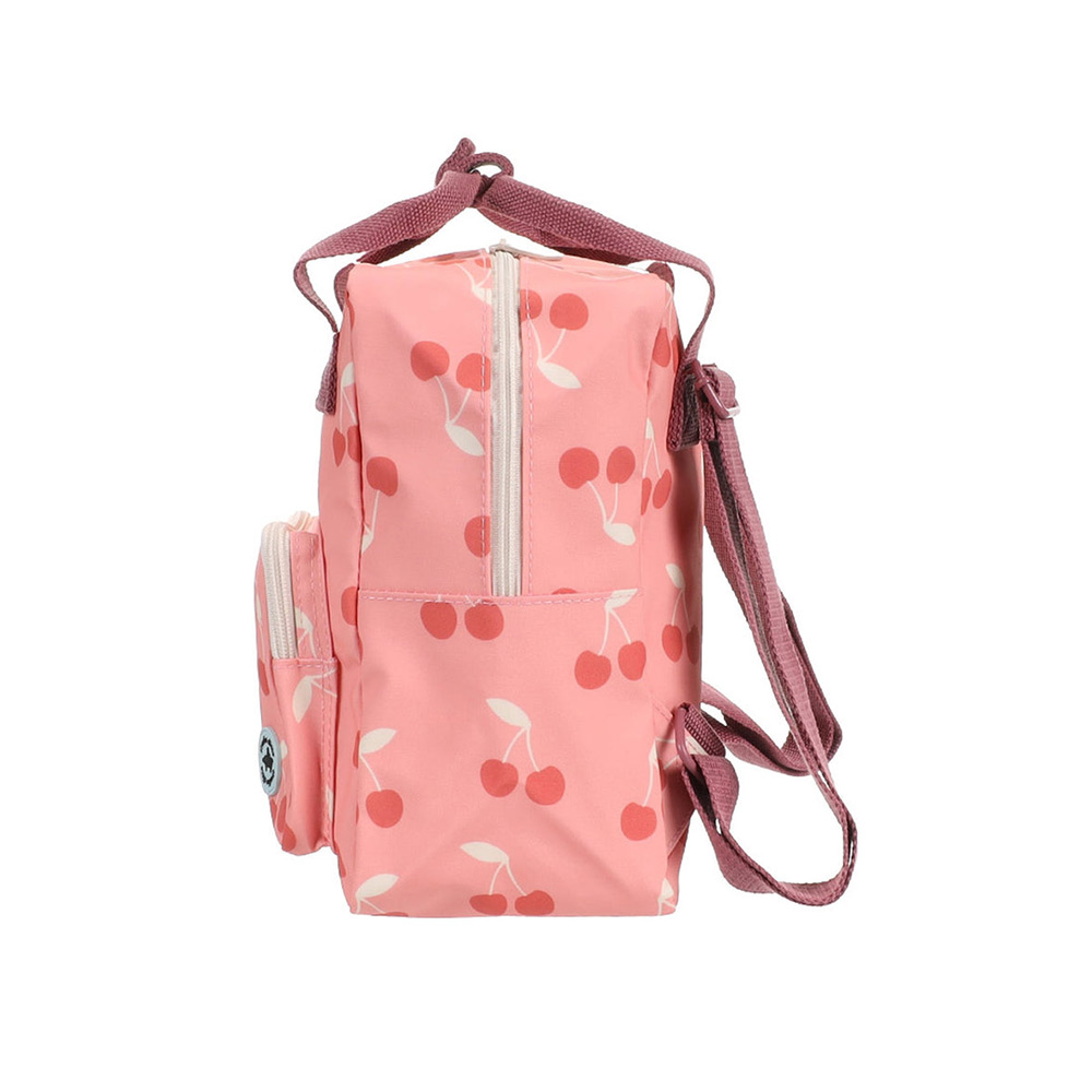 Small Backpack - Cherries Pink