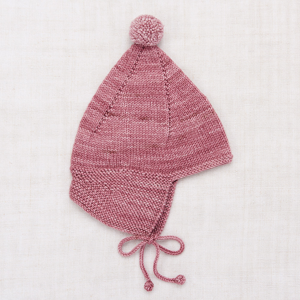 Baby Pointy Peak Hat – Antique Rose