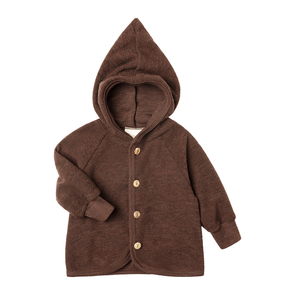 Kid's Hooded Jacket - Cinnamon Malange