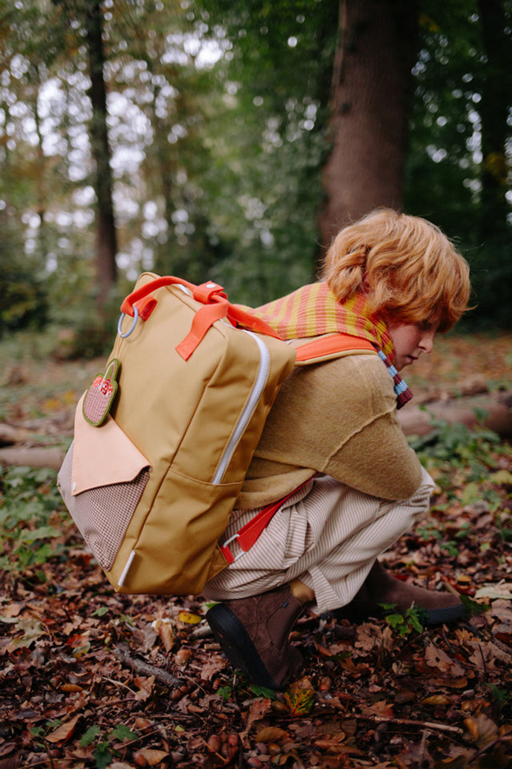 Sticky Lemon Envelope Backpack Large - Bookworm Green
