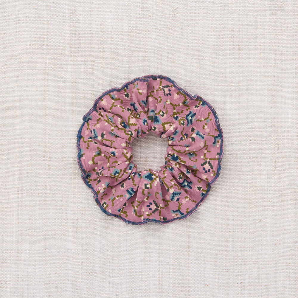 Scrunchie - Antique Rose Millefleurs