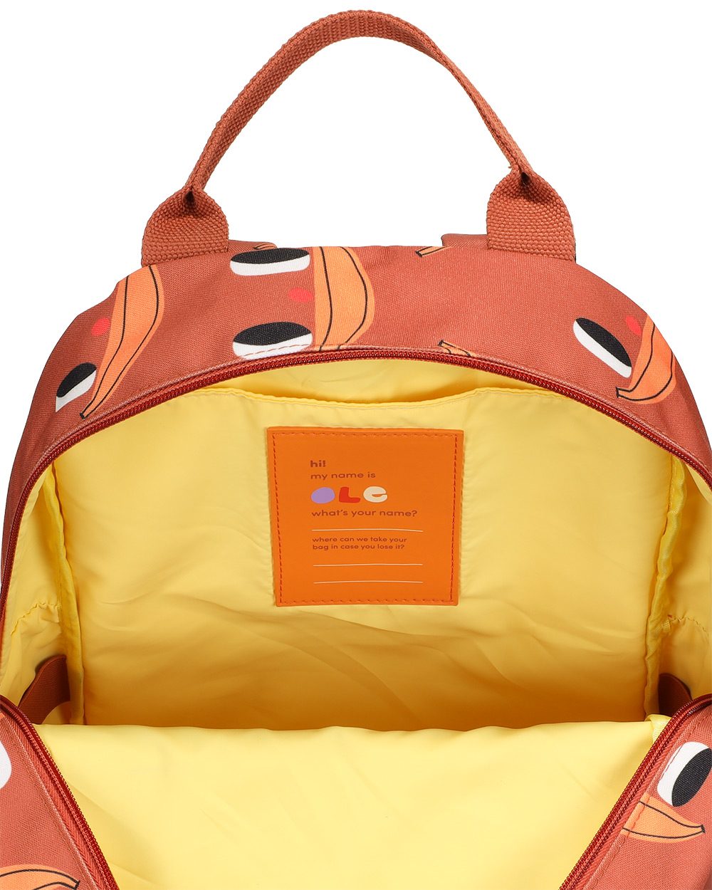 Ole Backpack Medium - Charlotte Janvier - Banana