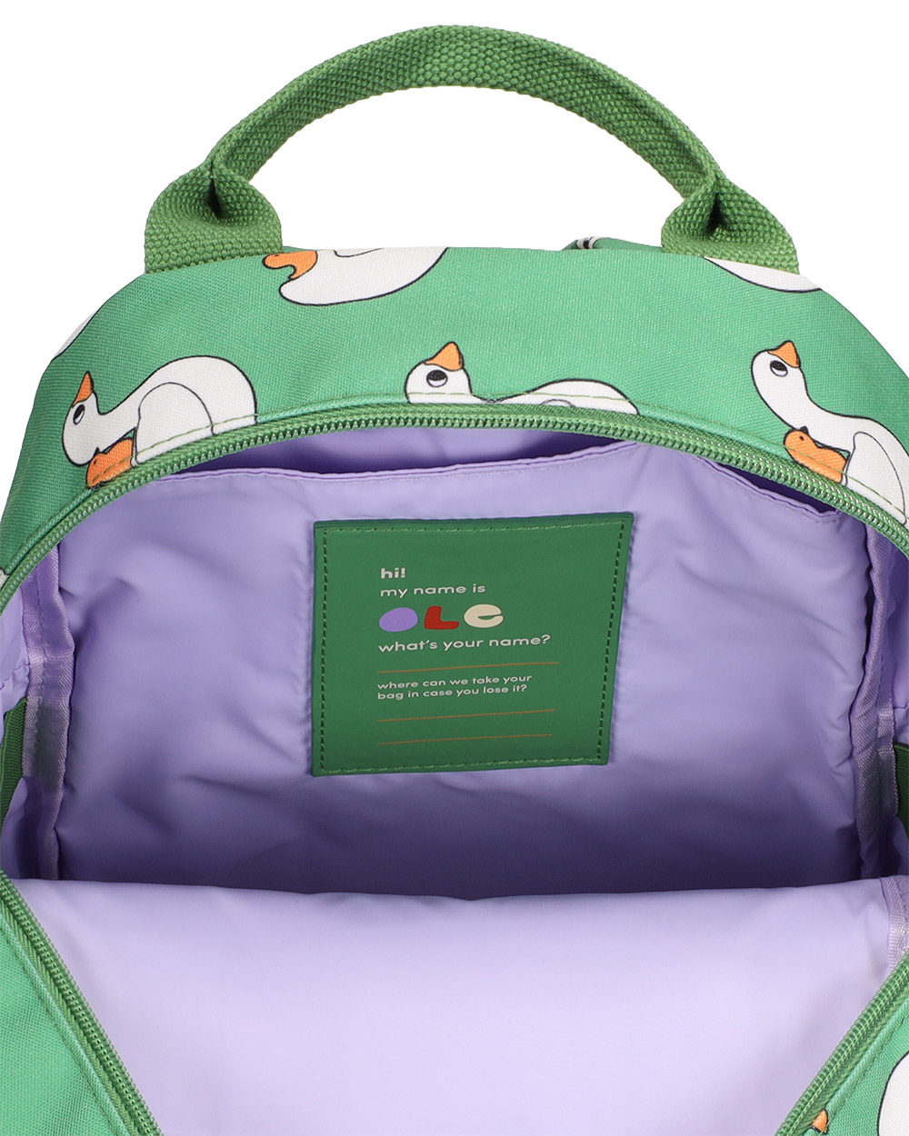 Ole Backpack Small - Charlotte Janvier - Swan
