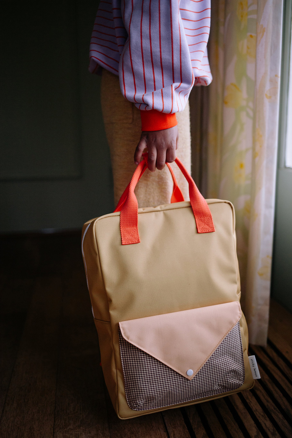 Sticky Lemon Envelope Backpack Large - Bookworm Green