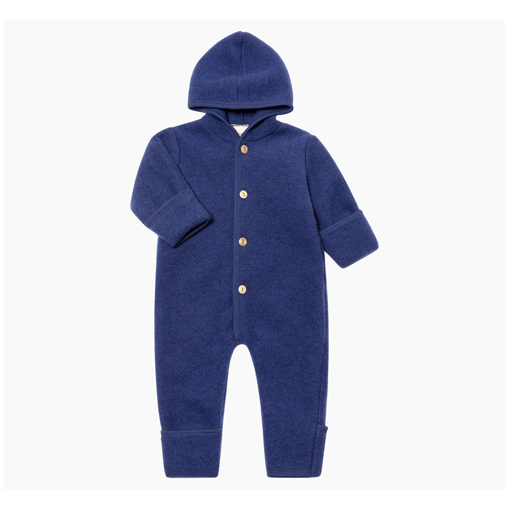 Hooded Overall - Gentian Mélange