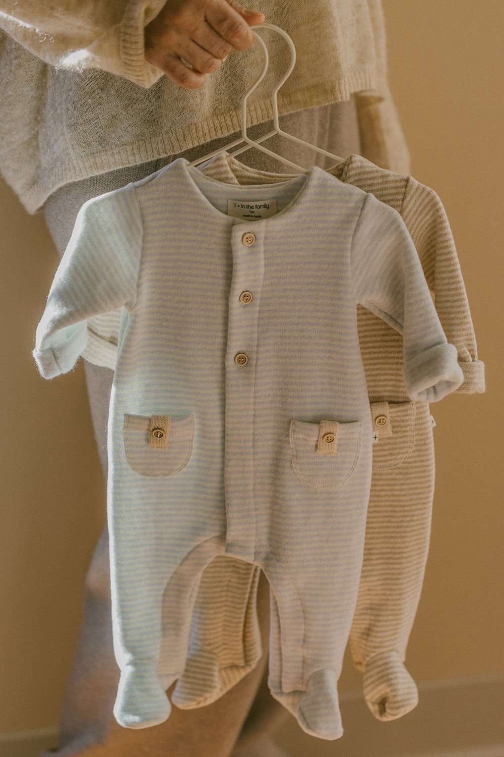 METZ Footed Jumpsuit – Nude