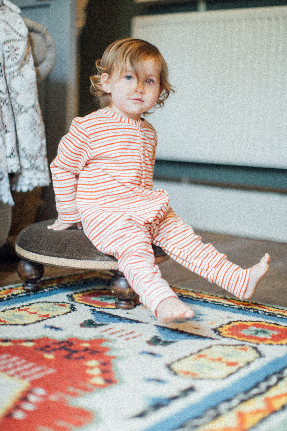 Mush Monsters Duo Stripes Overall
