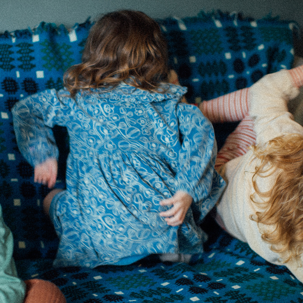 Bobo Choses Sketchy Flowers Corduroy Dress