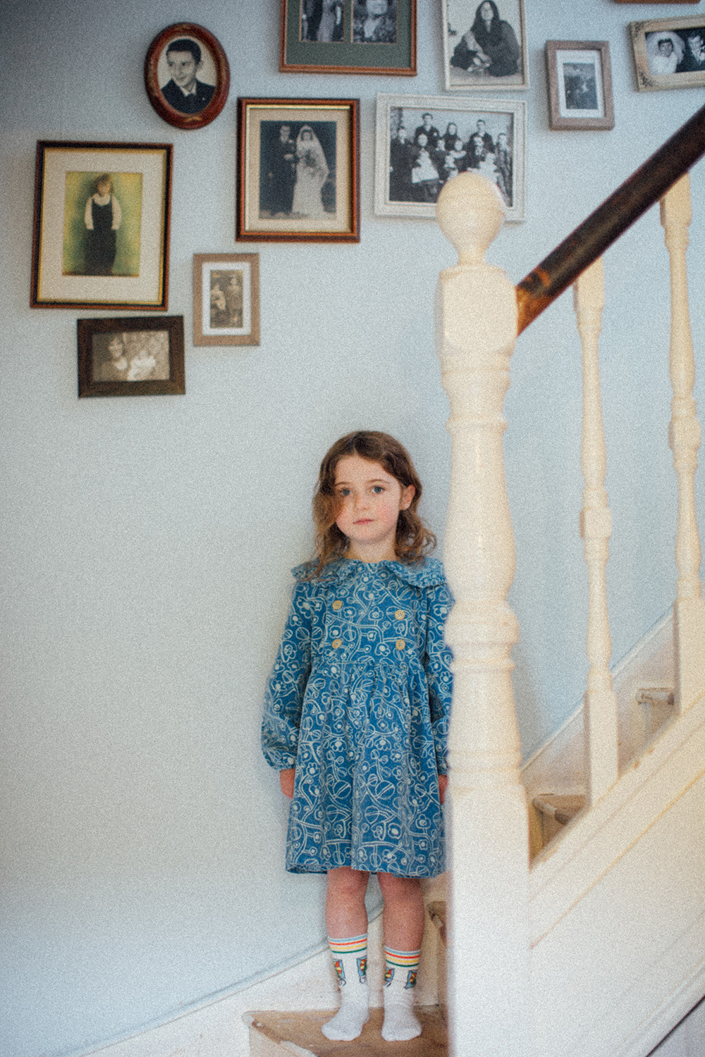 Bobo Choses Sketchy Flowers Corduroy Dress