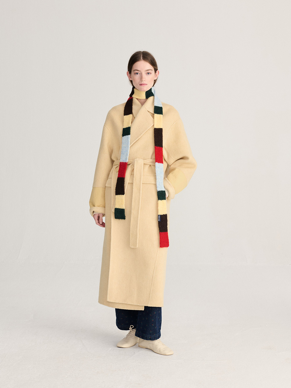 Multicolour Striped Scarf