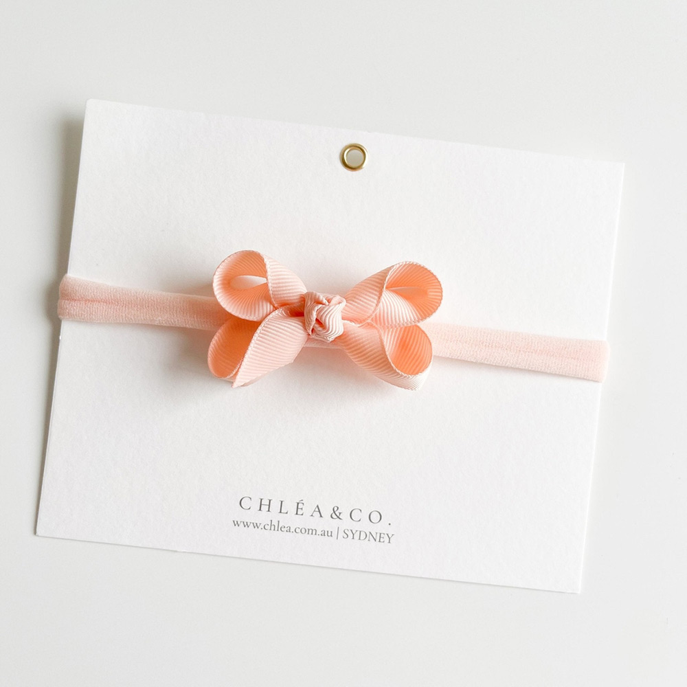 Petite Emilia Ribbon Bow Headband