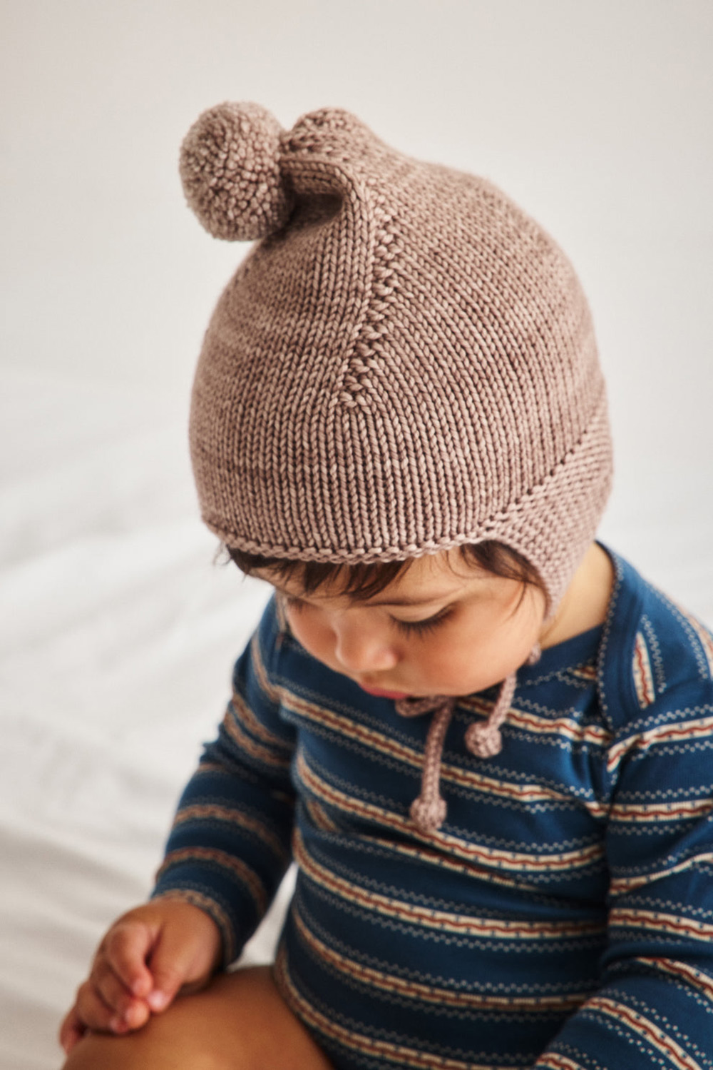 Baby Pointy Peak Hat – Turtledove