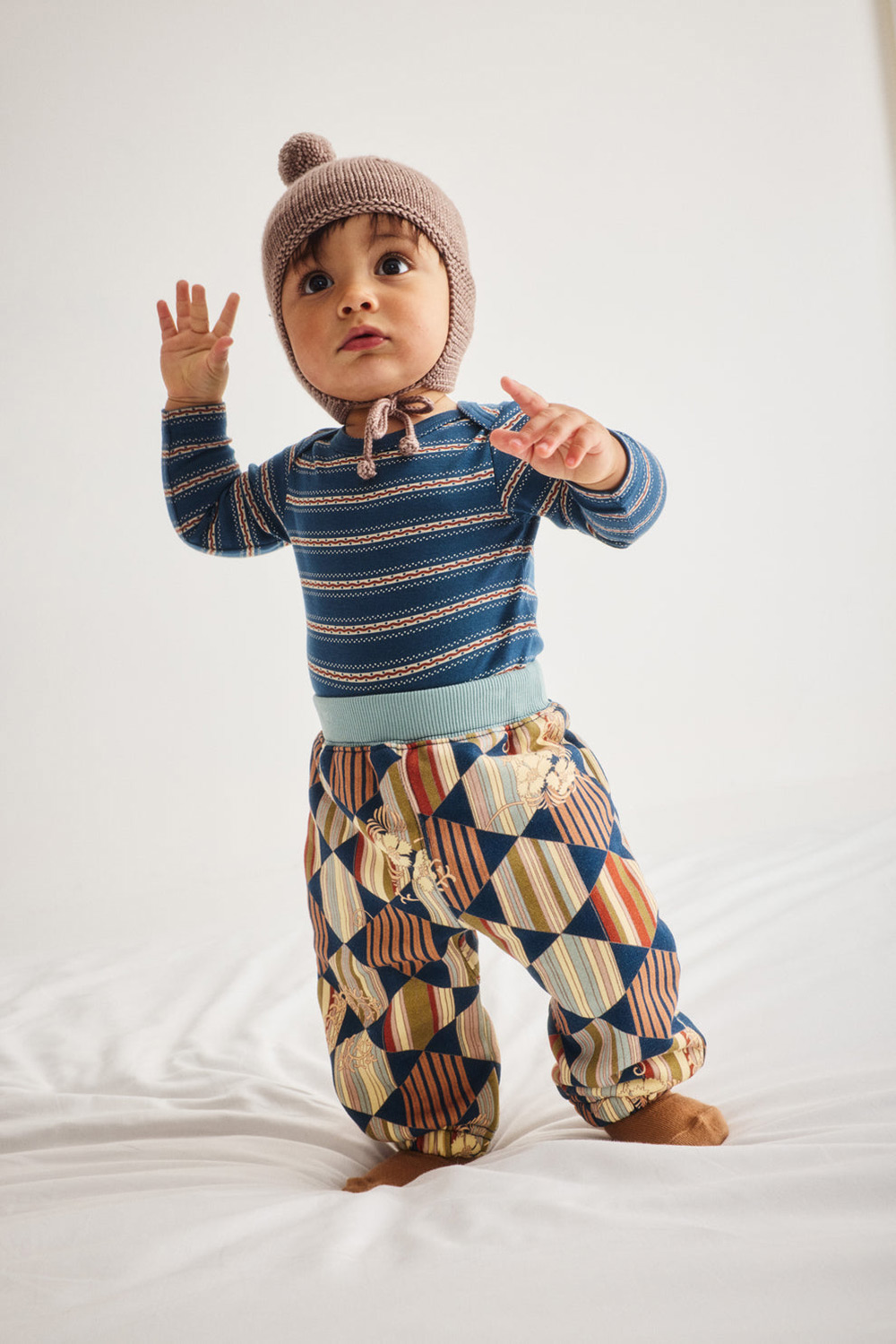 Baby Pointy Peak Hat – Turtledove