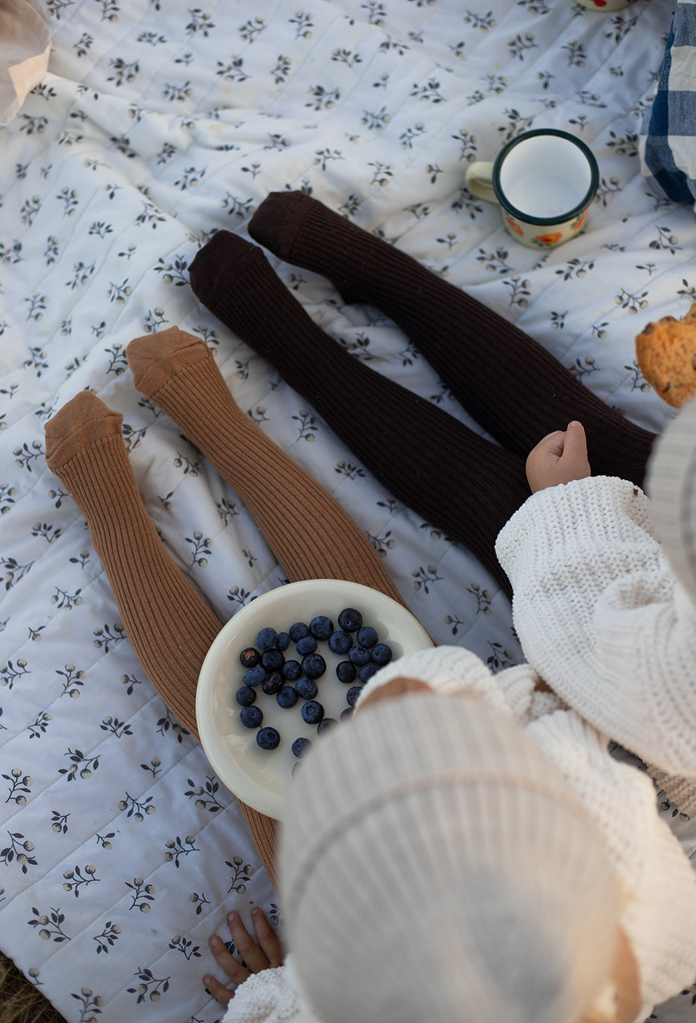 Silly Silas Wooly Cappuccino Merino Footed Tights