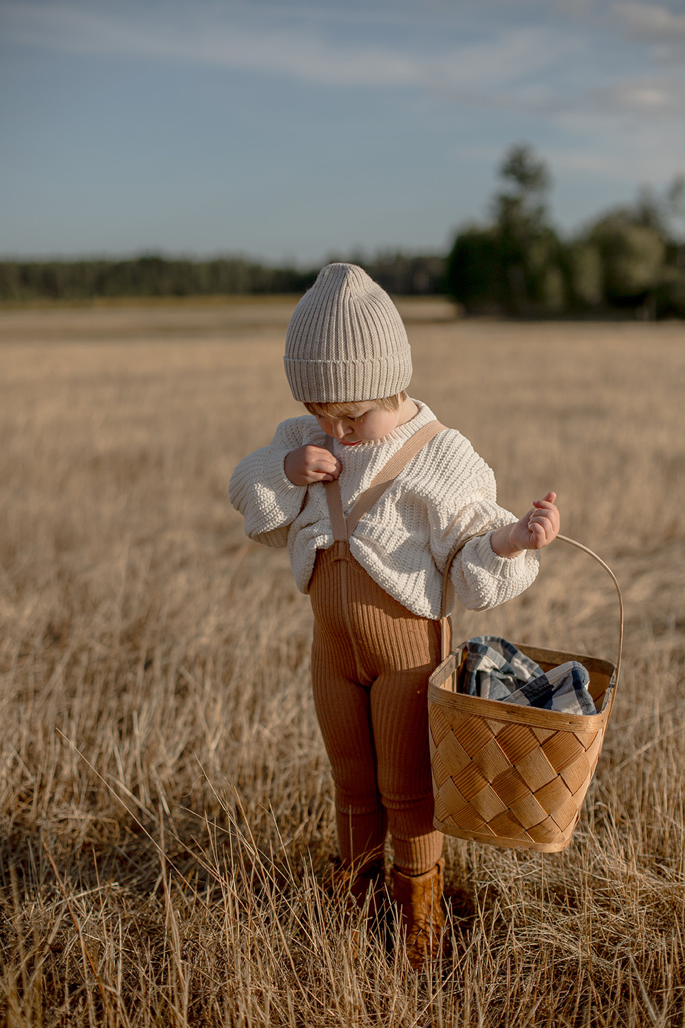 Silly Silas Wooly Cappuccino Merino Footed Tights