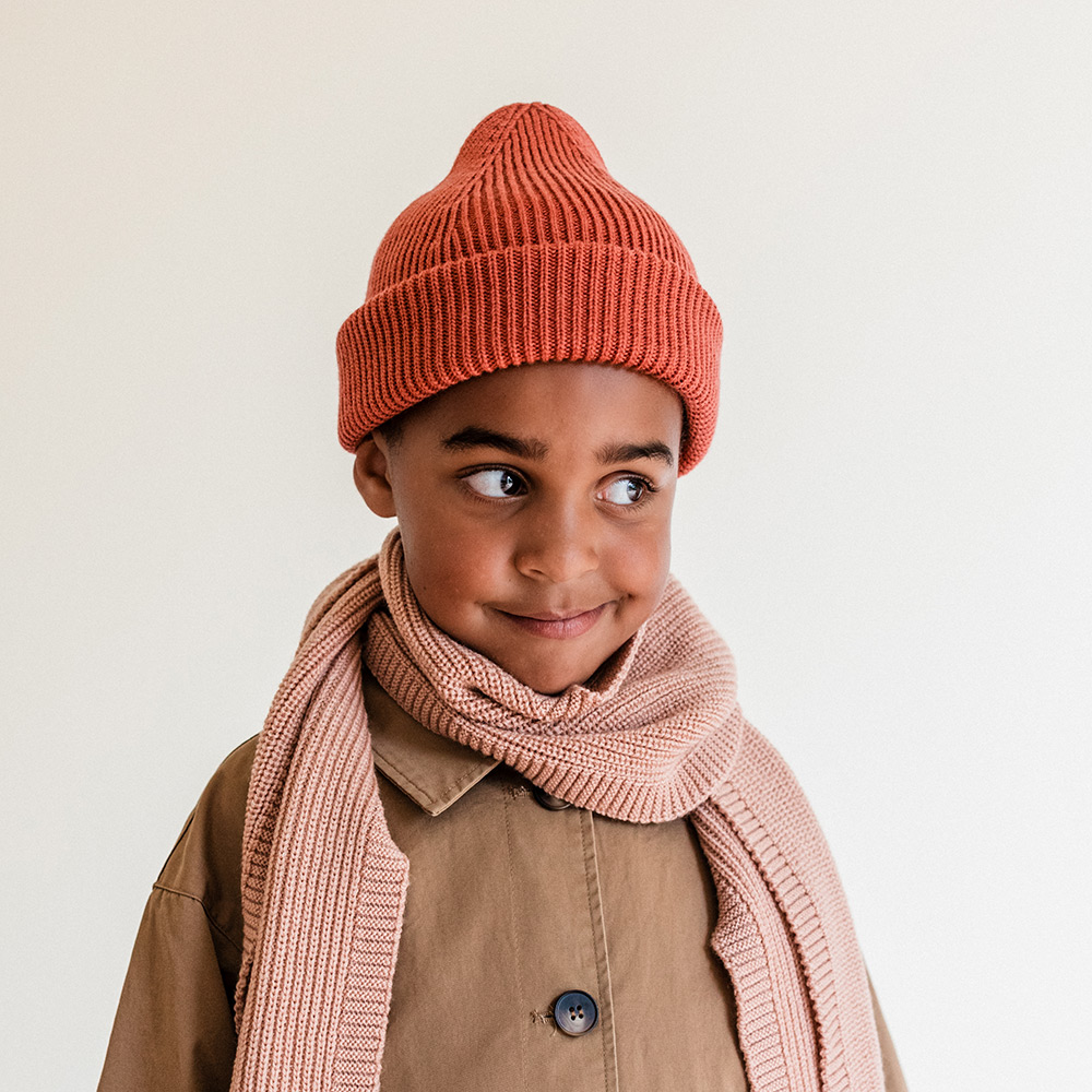 Kid Fonzie Beanie Wild Berry