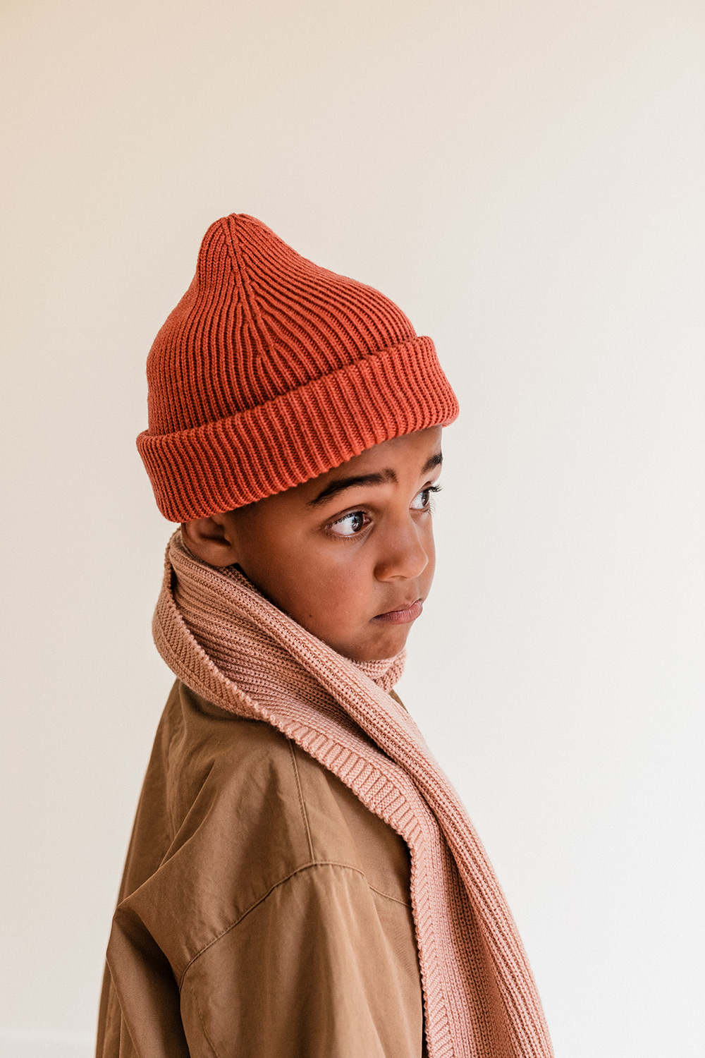 Kid Fonzie Beanie Wild Berry