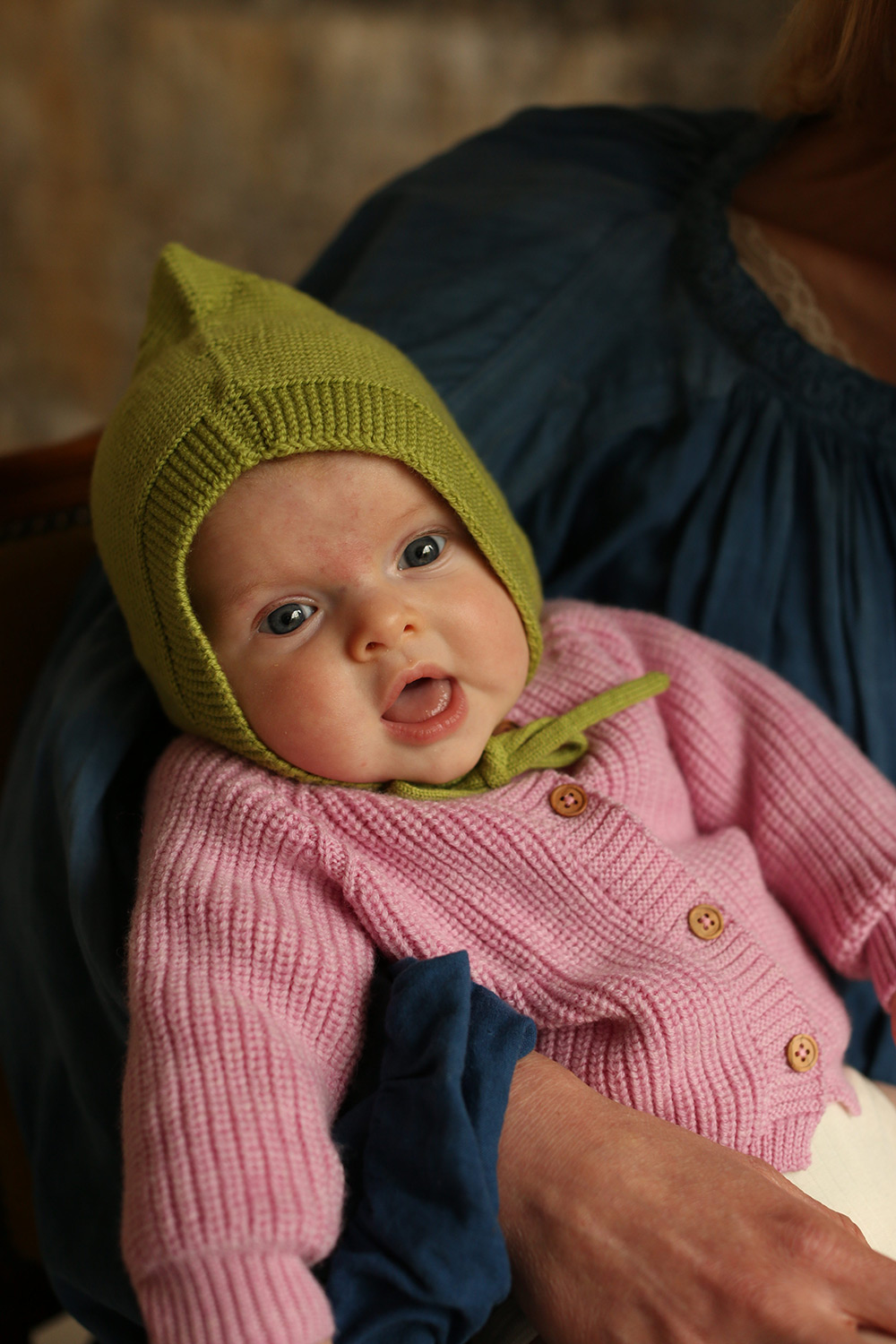 Inga Baby Cardigan Cotton Candy