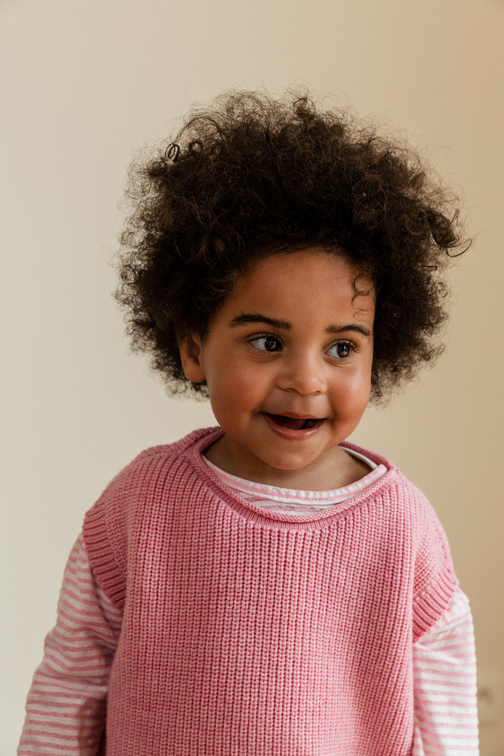 Kid's Vest Harvey - Cotton Candy